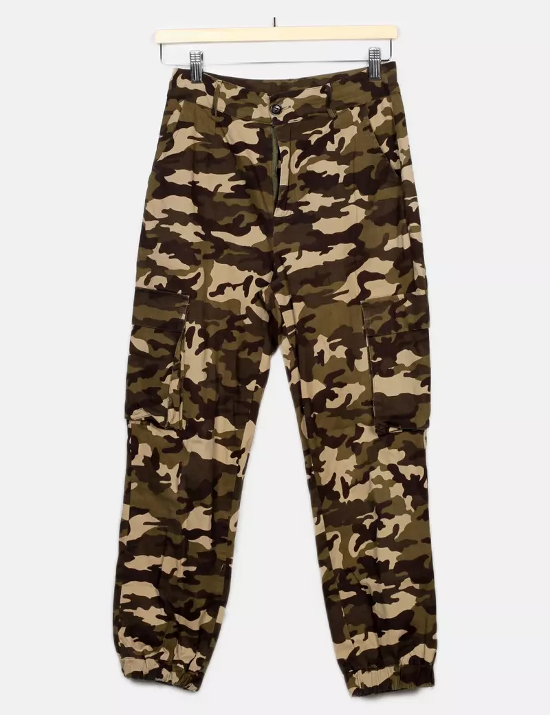 Y.two Pantalones cargo Rectos