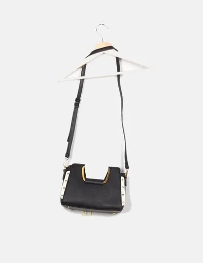 ZFORTUNNE BOLSO TOTE BLANCO Y NEGRO