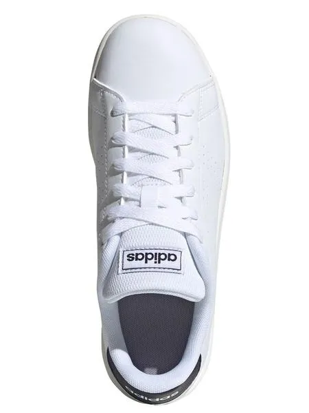zapatilla adidas advantage k blanco