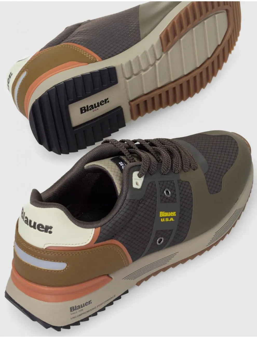 Zapatilla Blauer F3hoxie02/rip MarrÓn