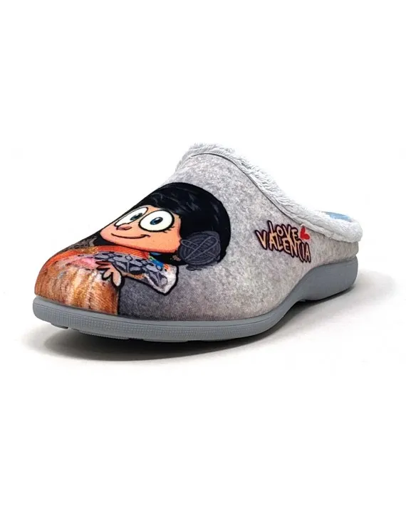ZAPATILLA CASA MUJER 5567 VALENCIA