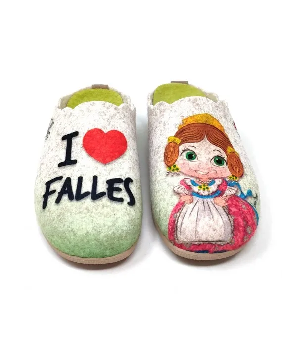 ZAPATILLA CASA MUJER FALLAS 5599