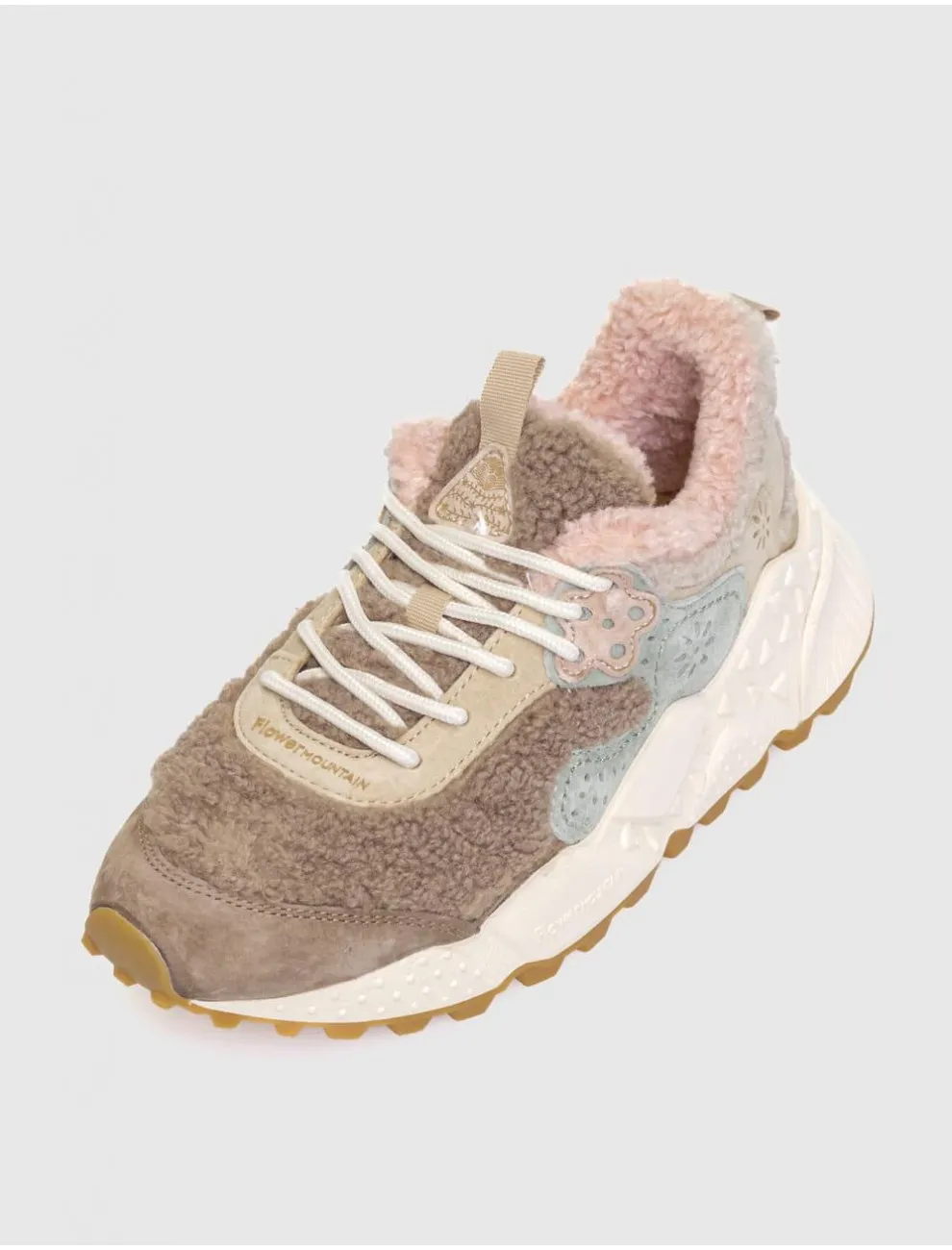 Zapatilla Flower Mountain Kotesu Taupe