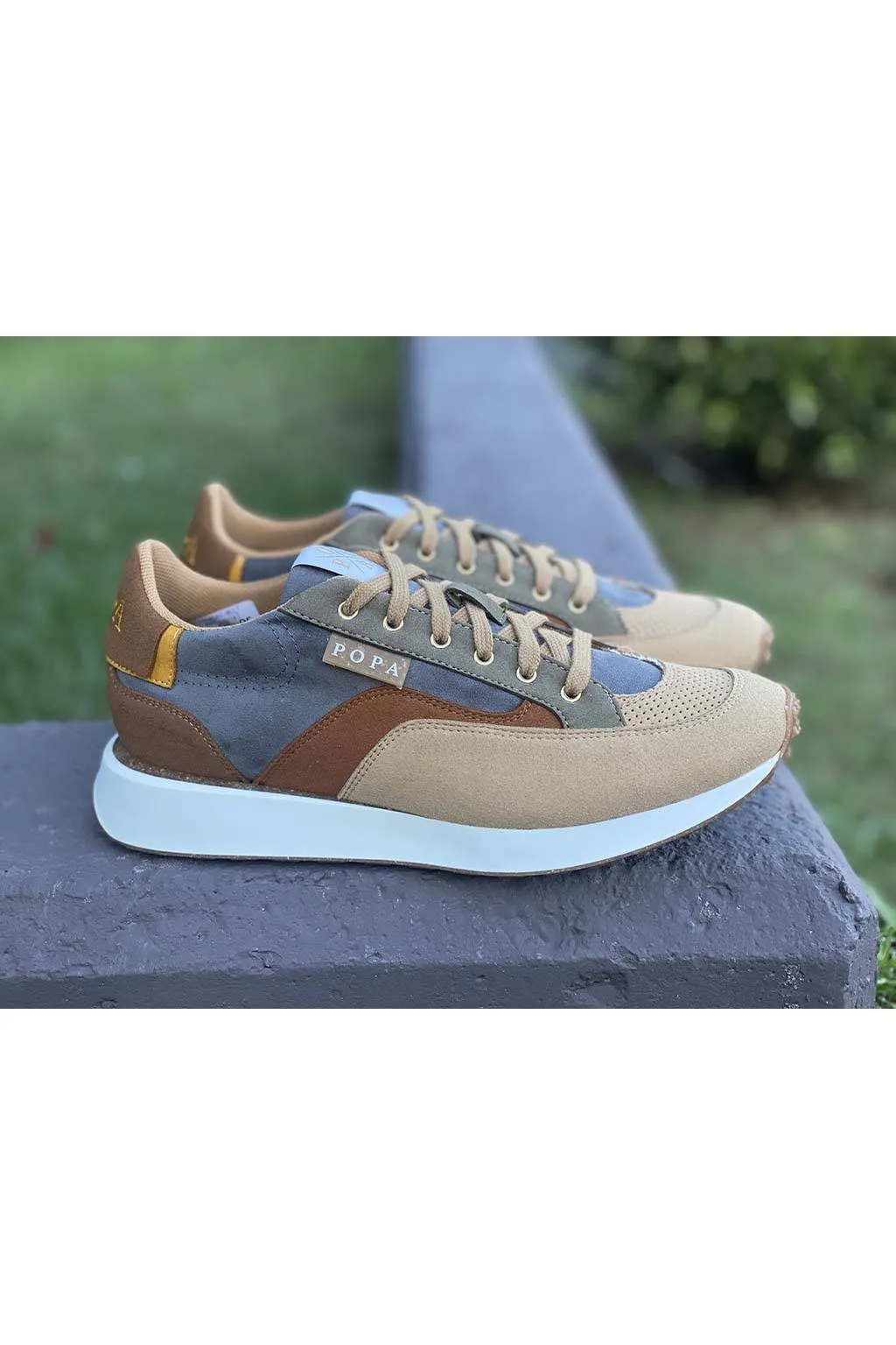 Zapatilla Popa Sangay Suede Multi