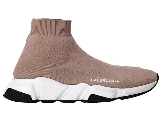 Zapatillas Balenciaga Speed en Poliéster Beige 