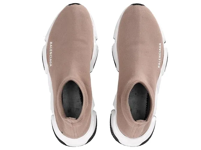 Zapatillas Balenciaga Speed en Poliéster Beige 