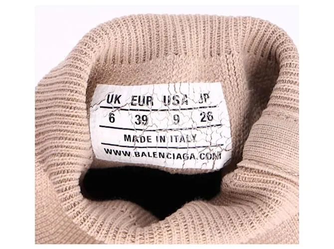 Zapatillas Balenciaga Speed en Poliéster Beige 
