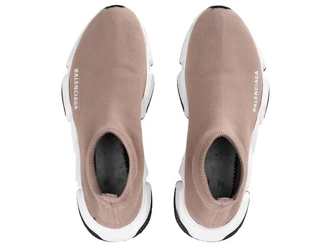 Zapatillas Balenciaga Speed en Poliéster Beige 