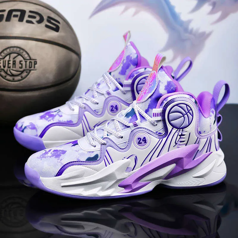 Zapatillas de baloncesto al aire libre para hombres cómodas y transpirables con zapatillas de baloncesto mejoradas y estabilidad