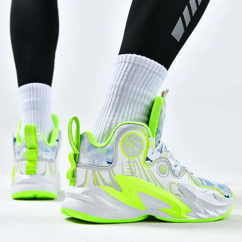 Zapatillas de baloncesto al aire libre para hombres cómodas y transpirables con zapatillas de baloncesto mejoradas y estabilidad