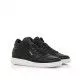 Zapatillas deportivas Mustang miami negras con suela blanca