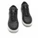 Zapatillas deportivas Mustang miami negras con suela blanca
