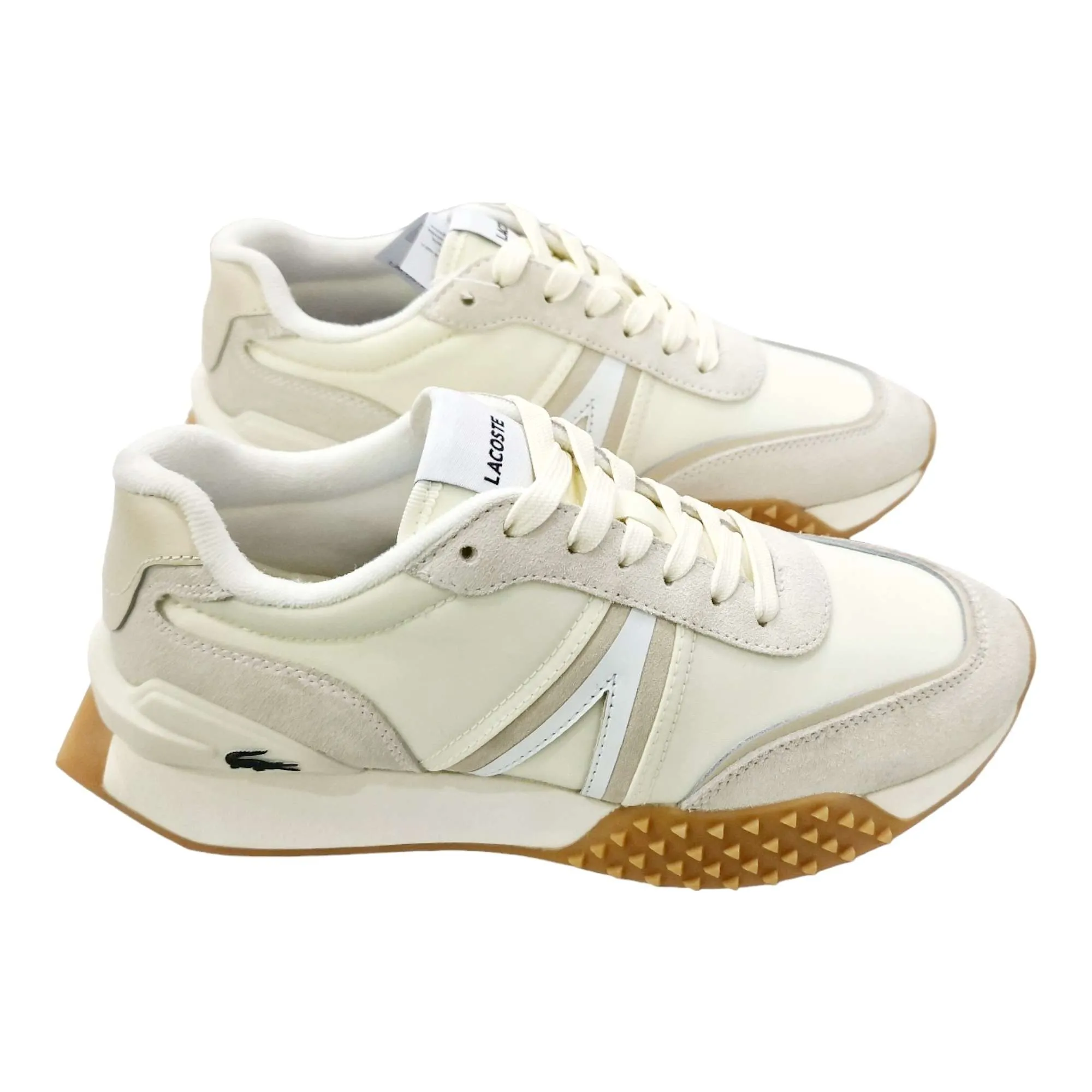 ZAPATILLAS LACOSTE MUJER LSPIN BEIGE