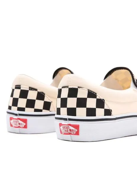 ZAPATILLAS VANS SLIPON  BLACK/WHITE CHECK