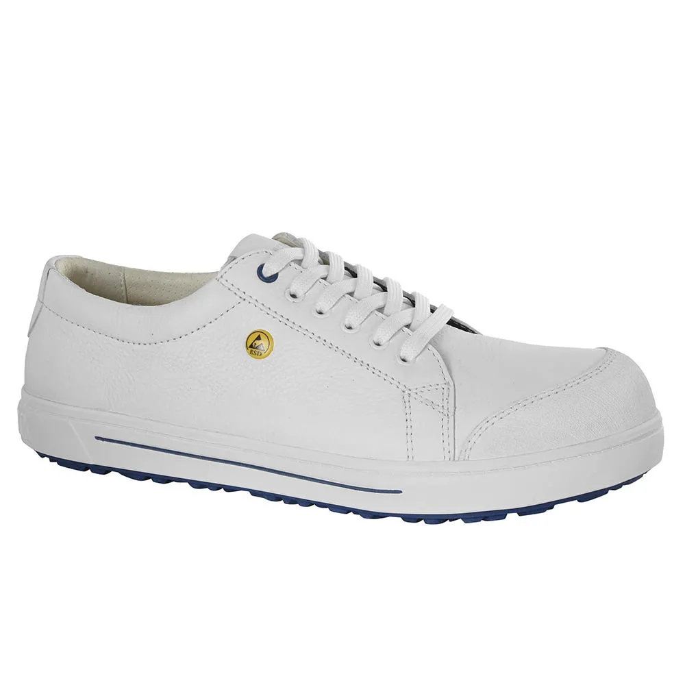 Zapato de seguridad Birkenstock QS 500 ESD NL White S3 SRC