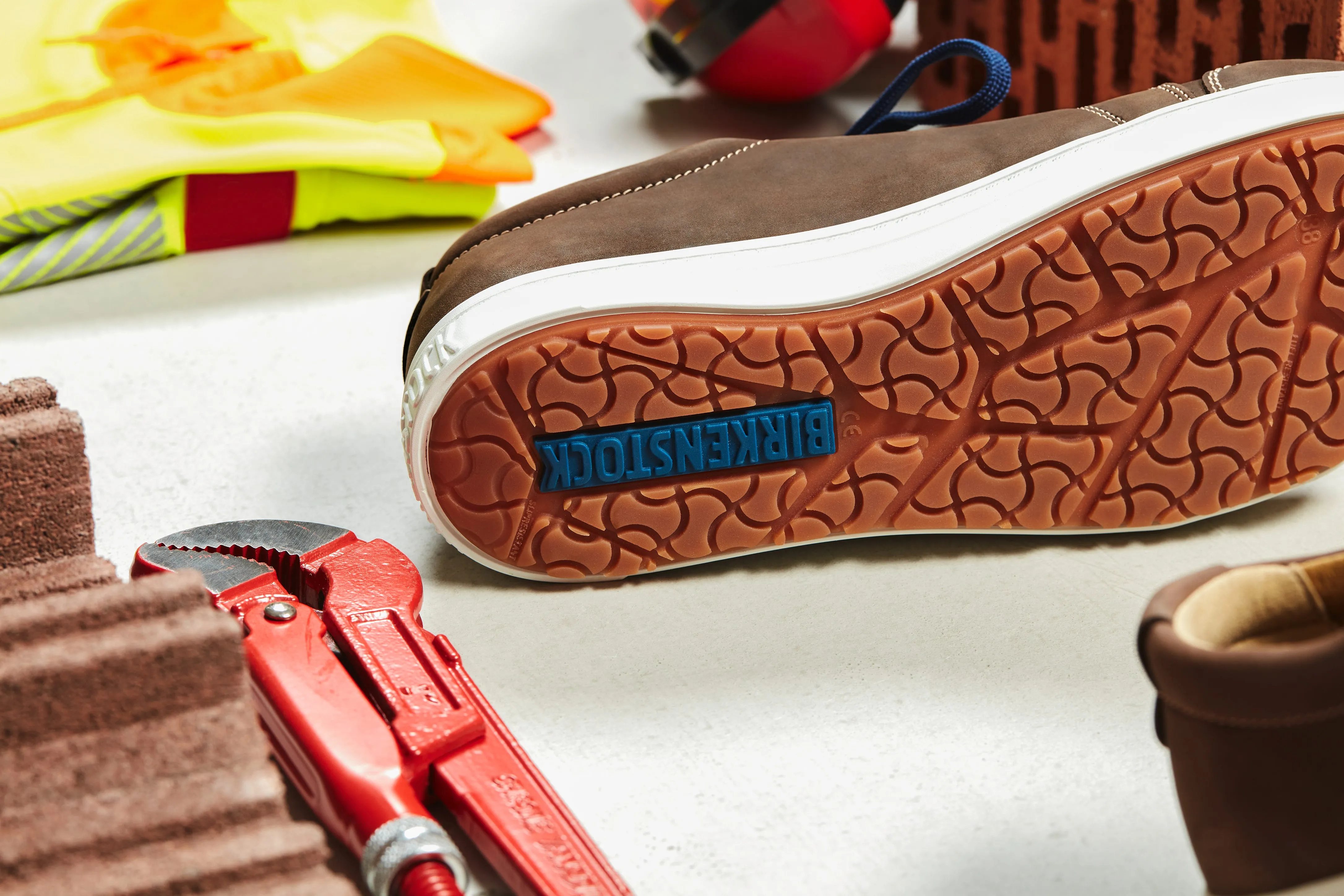 Zapato de seguridad Birkenstock QS 500 NU Brown S3 SRC