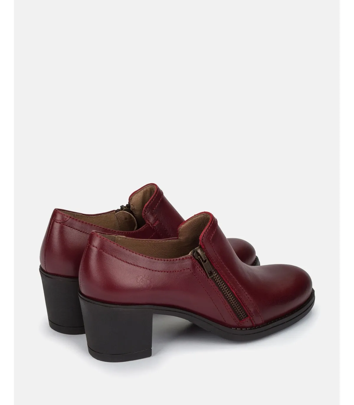 ZAPATO DE TACóN LILLE009 BURDEOS