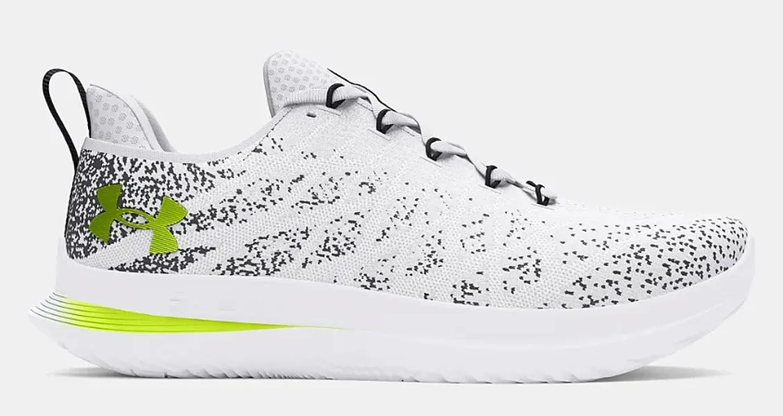 ZAPATOS UNDER ARMOUR VELOCITI 3  WHITE/ANTHRACITE/HIGH VIS YELLOW  WOMEN´S