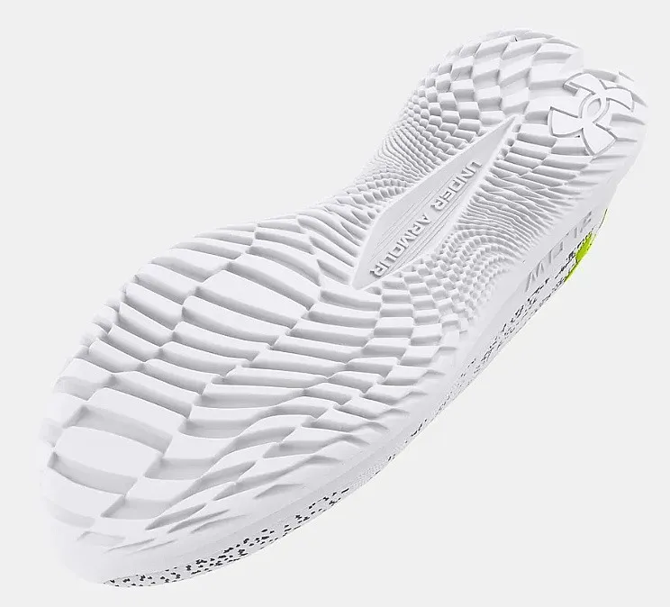ZAPATOS UNDER ARMOUR VELOCITI 3  WHITE/ANTHRACITE/HIGH VIS YELLOW  WOMEN´S