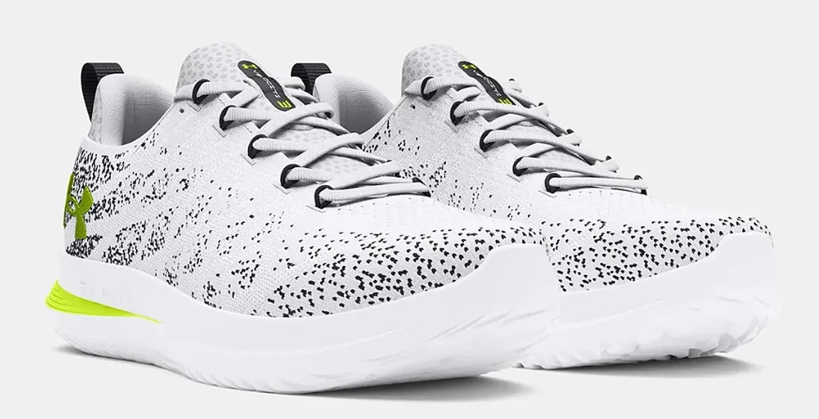 ZAPATOS UNDER ARMOUR VELOCITI 3  WHITE/ANTHRACITE/HIGH VIS YELLOW  WOMEN´S