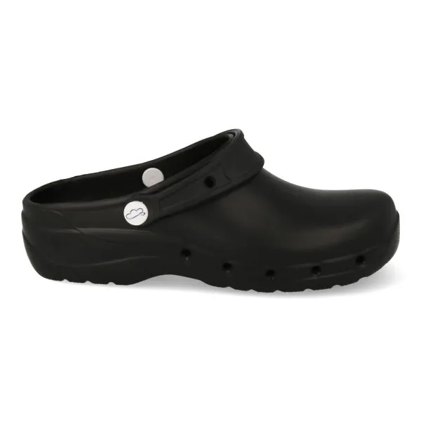 ZUECOS CROCS MUJER NEGRO MOD. TREBOL