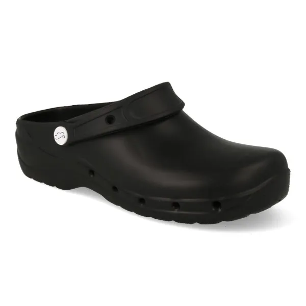 ZUECOS CROCS MUJER NEGRO MOD. TREBOL