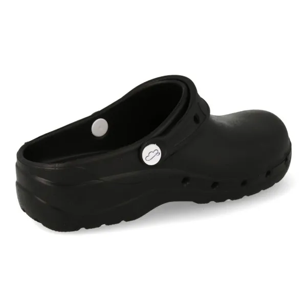ZUECOS CROCS MUJER NEGRO MOD. TREBOL